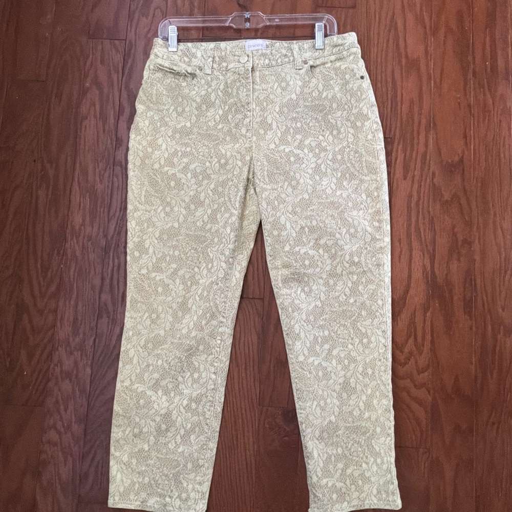 CHICO’s print jeans